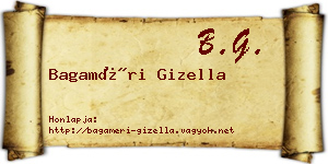 Bagaméri Gizella névjegykártya